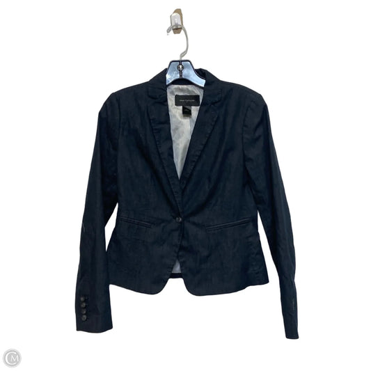 Blazer By Ann Taylor In Blue, Size: Xs