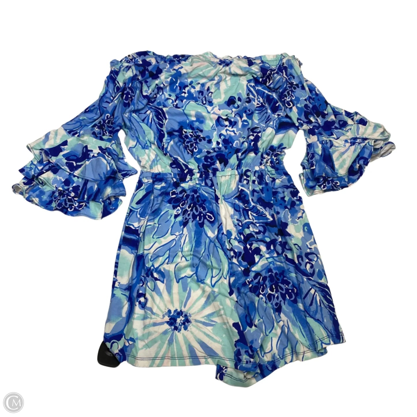 Romper Designer By Lilly Pulitzer In Blue, Size: S