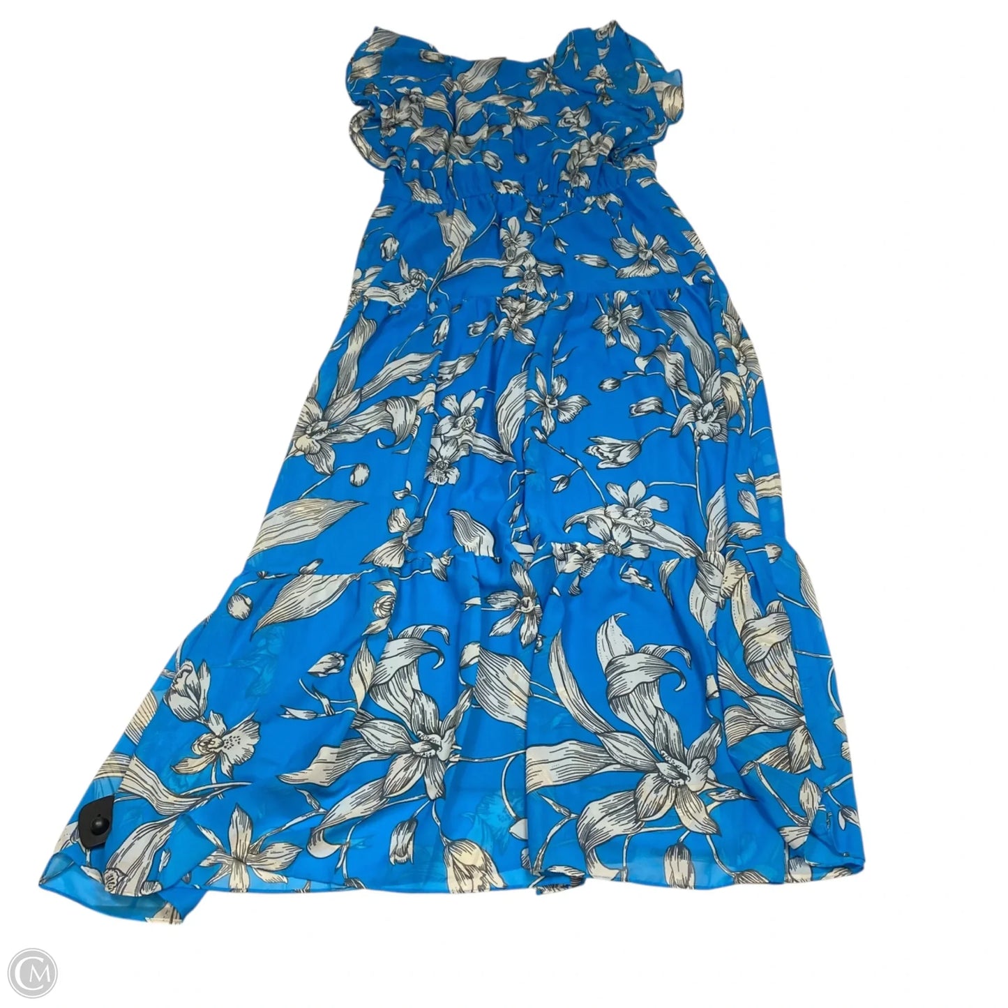 Dress Casual Maxi By Taylor In Aqua, Size: M