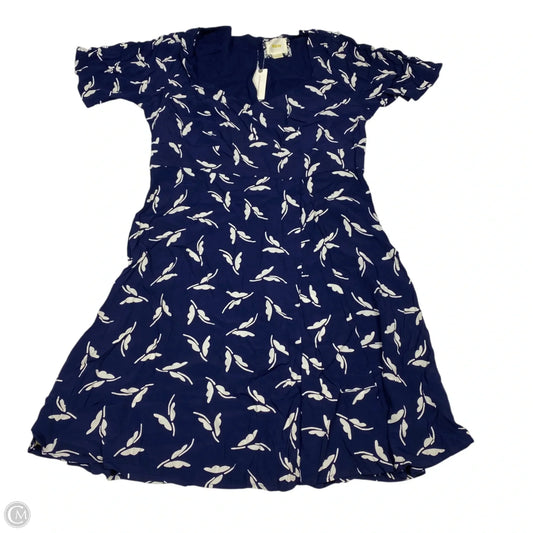 Dress Casual Short By Maeve In Blue, Size: L