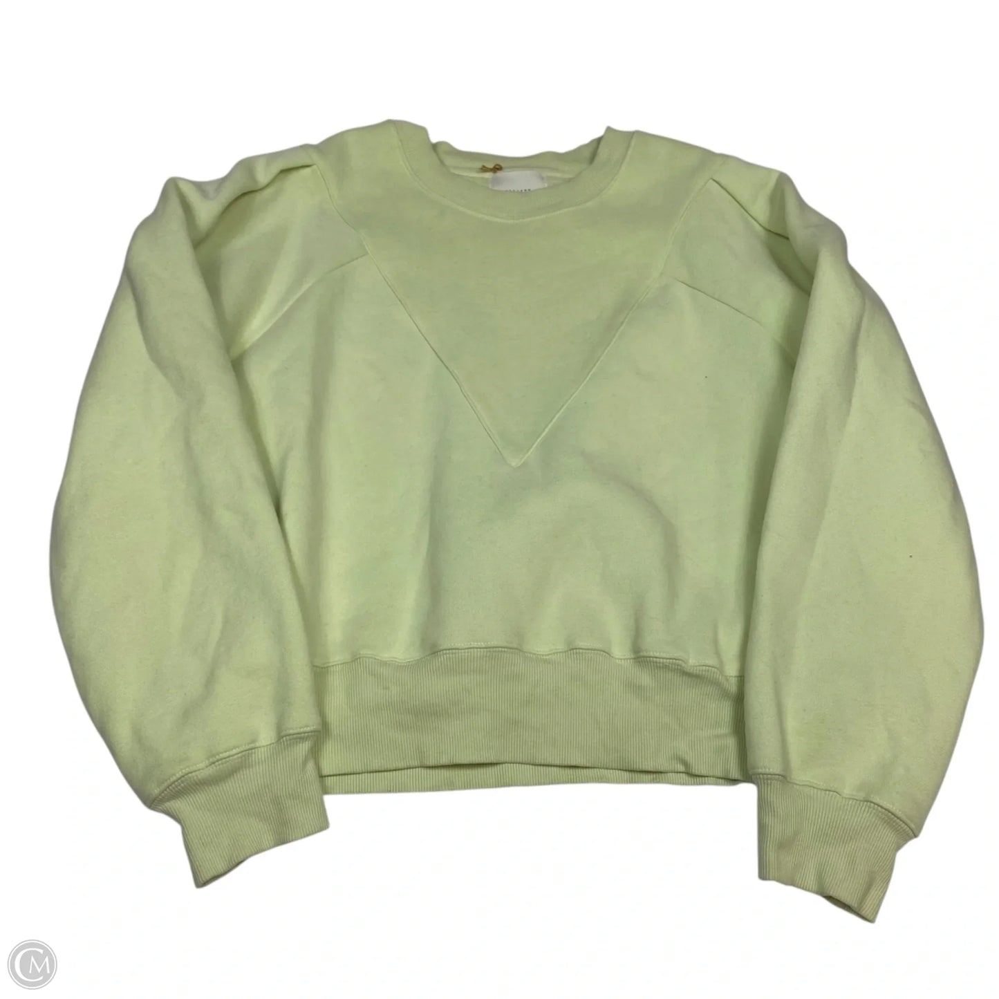 Sweatshirt Crewneck By All:Row In Green, Size: L