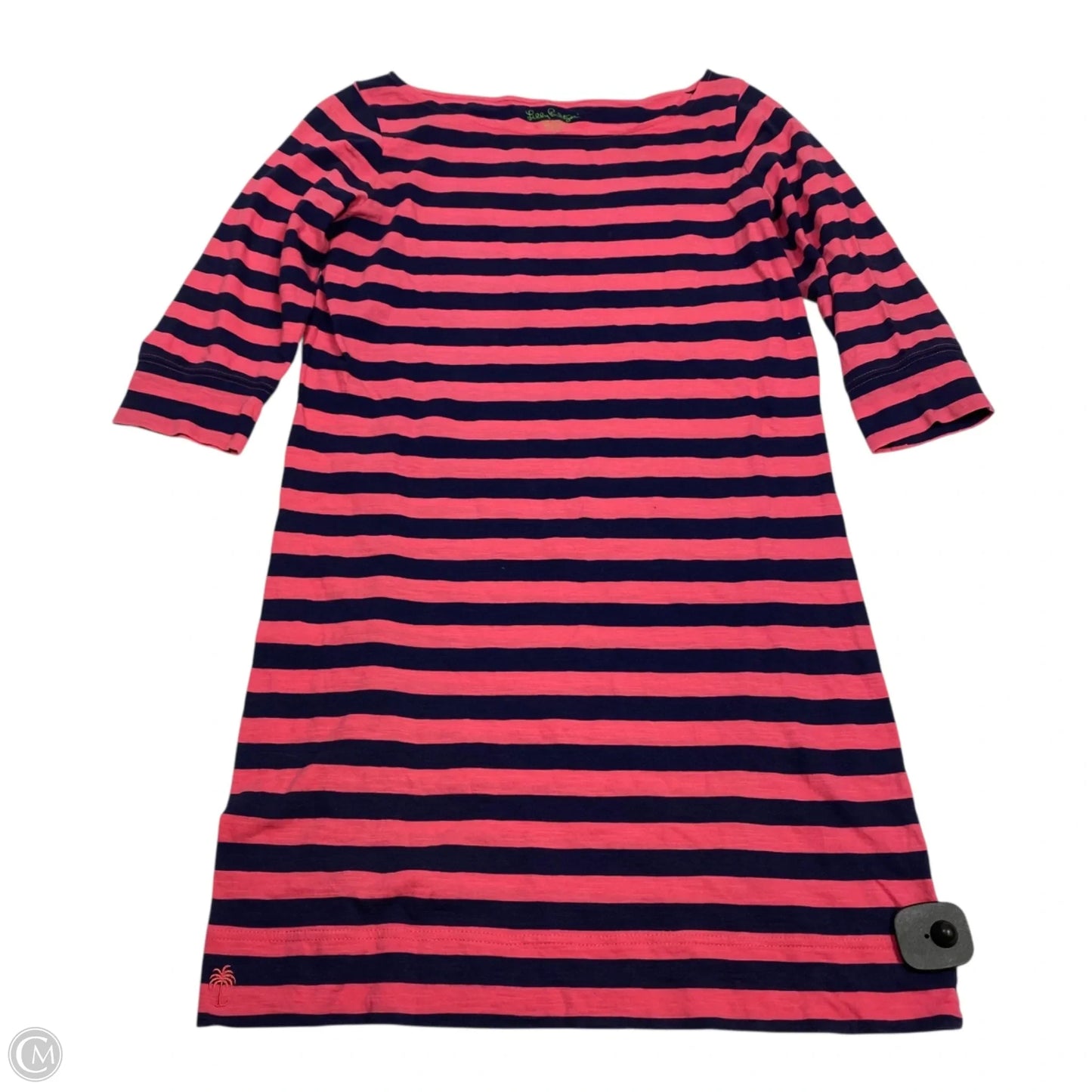 Dress Designer By Lilly Pulitzer In Blue & Pink, Size: M