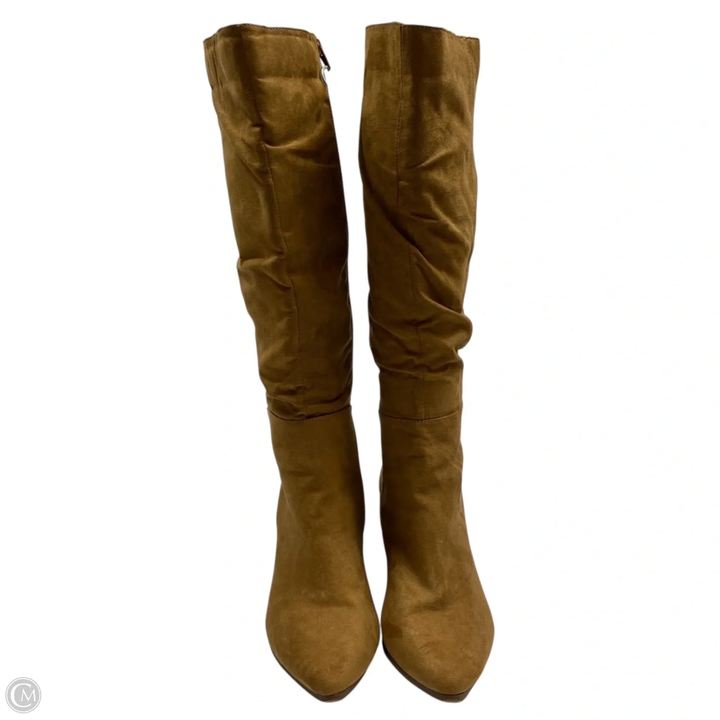 Boots Knee Flats By Lane Bryant In Tan, Size: 9