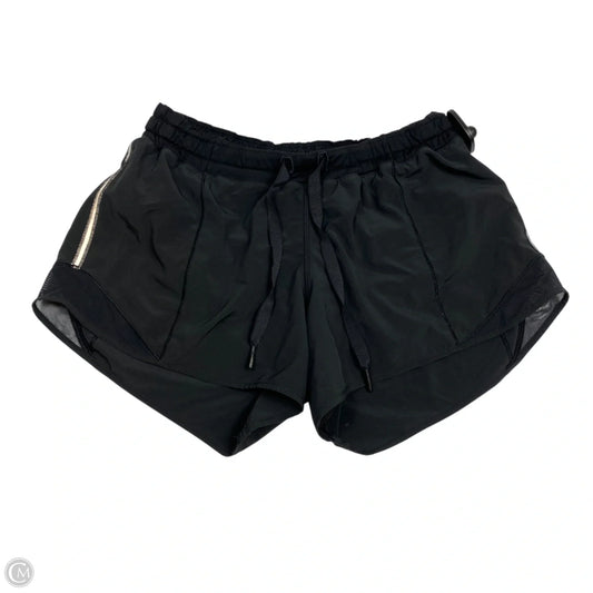 Athletic Shorts By Lululemon In Black, Size: 6
