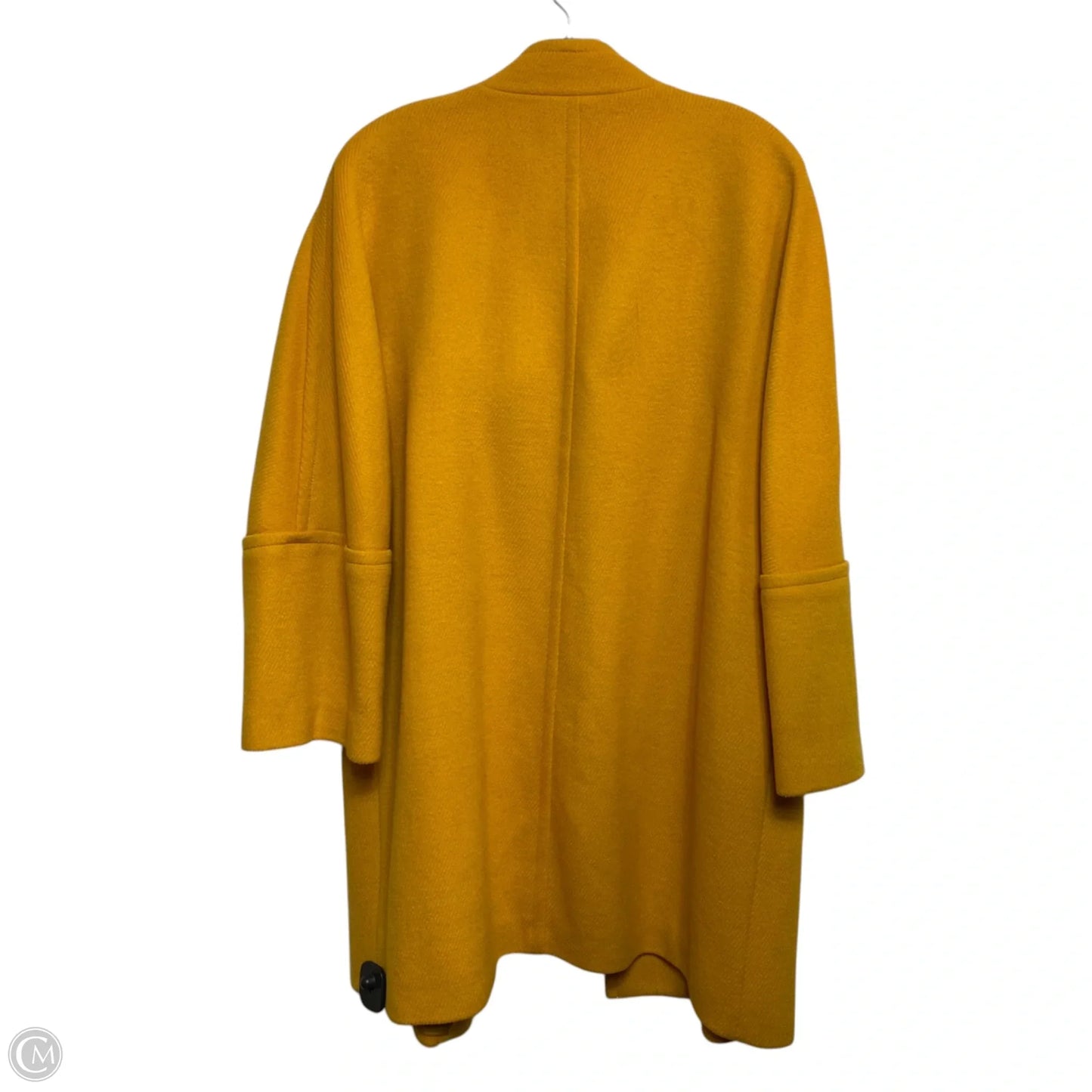 Coat Wool By Talbots In Yellow, Size: Xl