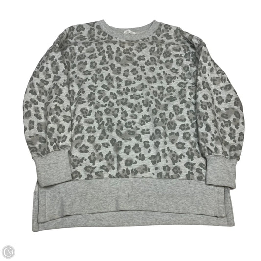 Top Long Sleeve By Olive And Oak In Animal Print, Size: S