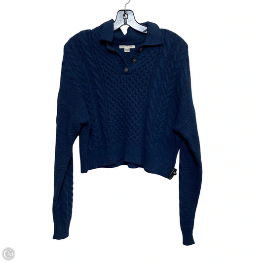 Sweater By American Eagle In Blue, Size: Xs