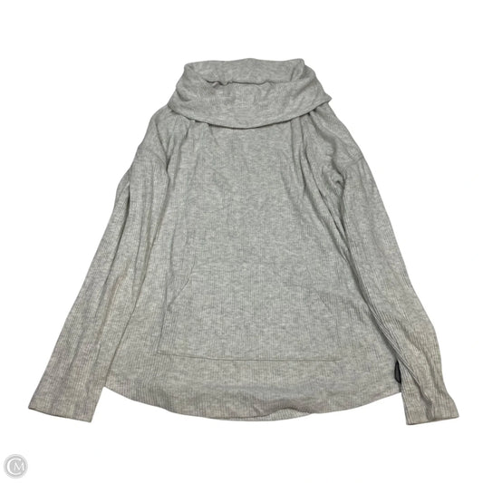 Top Long Sleeve By New Directions In Grey, Size: Xl
