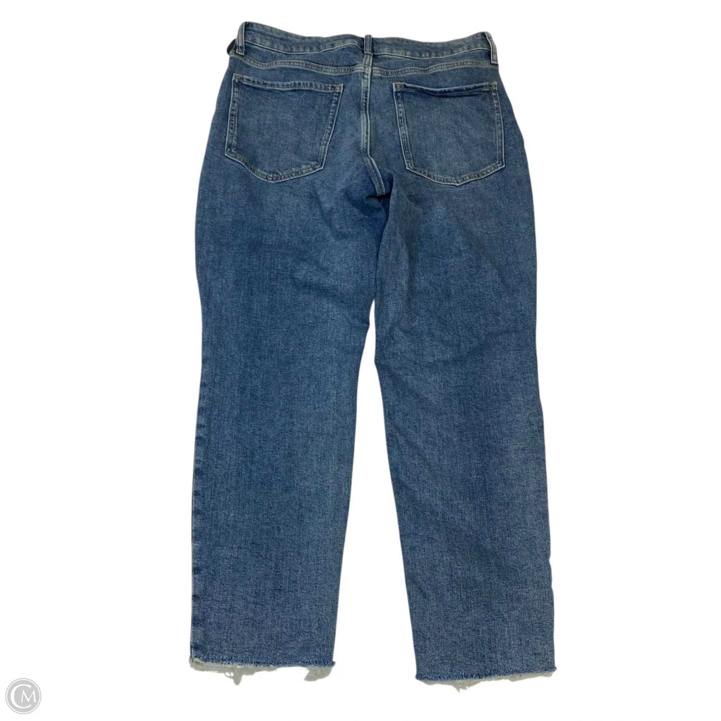 Jeans Straight By Old Navy In Blue Denim, Size: 12
