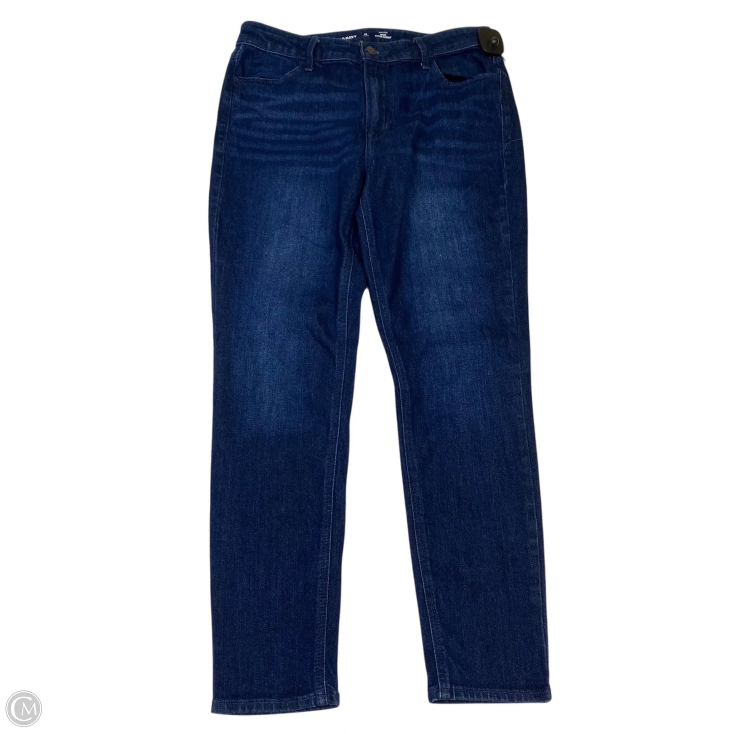 Jeans Skinny By Old Navy In Blue Denim, Size: 10