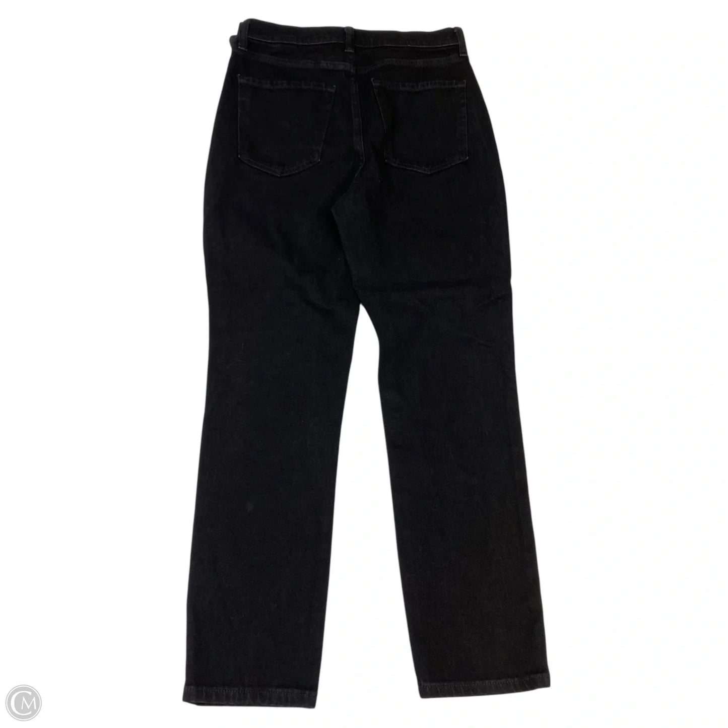 Jeans Skinny By Banana Republic In Black Denim, Size: 6