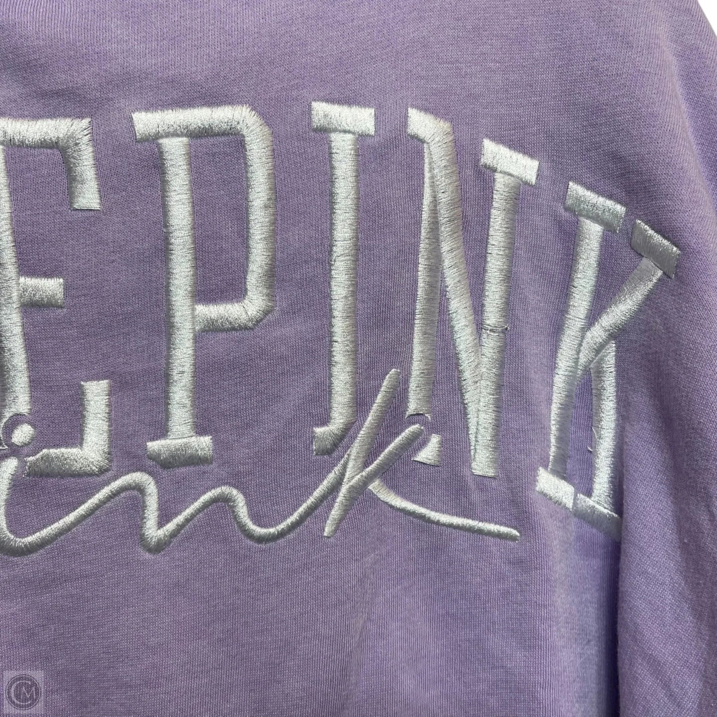 Top Long Sleeve By Pink In Purple, Size: M