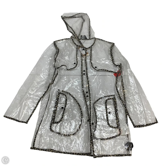 Coat Raincoat By Boohoo Boutique In Clear, Size: 0