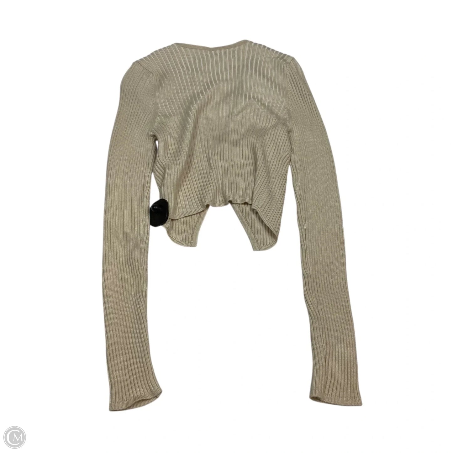 Cardigan By Silence And Noise In Cream, Size: M