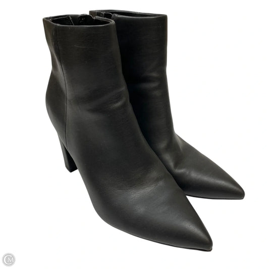 Boots Ankle Heels By Marc Fisher In Black, Size: 9.5