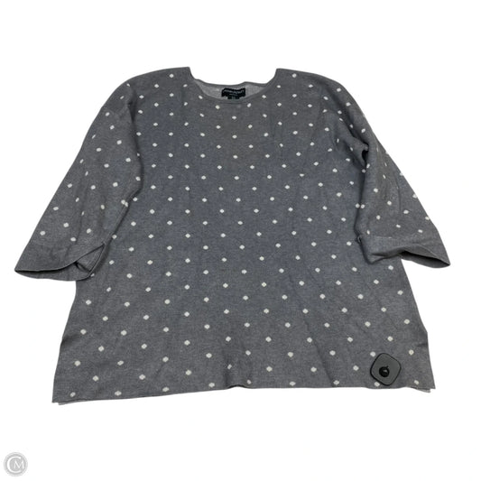 Sweater By Cynthia Rowley In Grey, Size: 1x