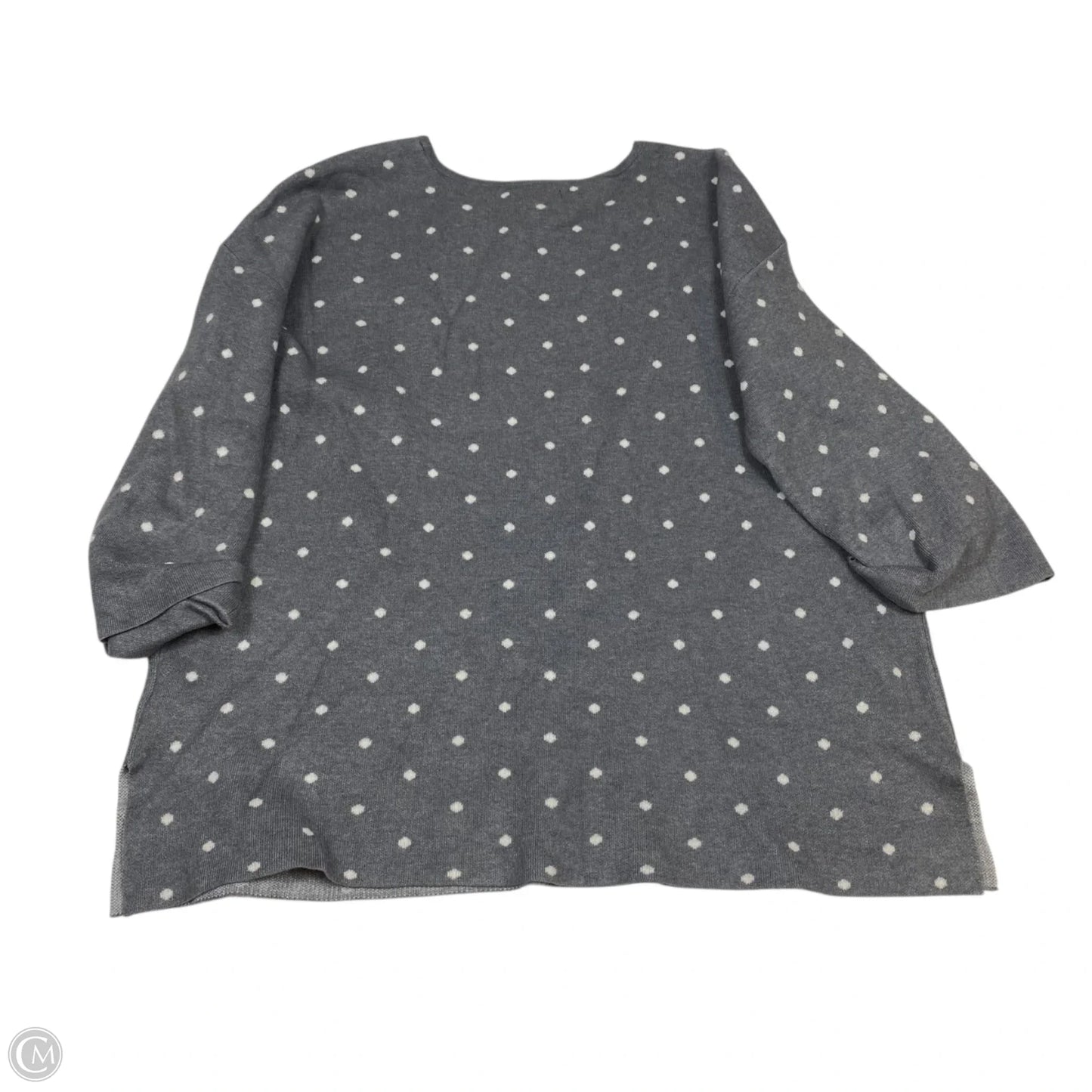 Sweater By Cynthia Rowley In Grey, Size: 1x