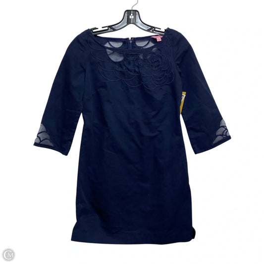 Dress Designer By Lilly Pulitzer In Blue, Size: Xs