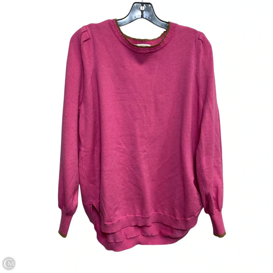 Sweater By Crown And Ivy In Pink, Size: Xl