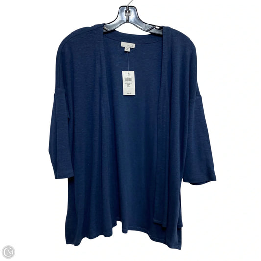 Cardigan By Pure Jill In Blue, Size: Mp