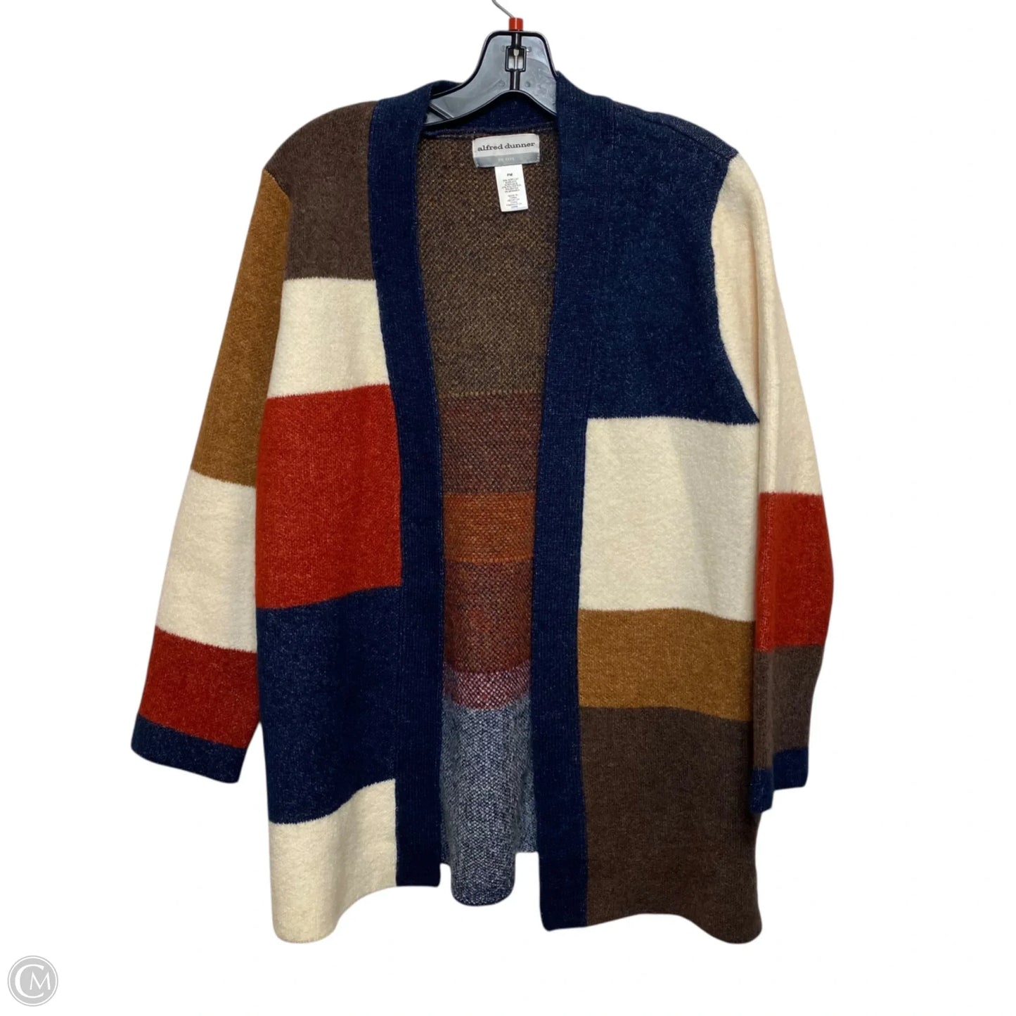 Sweater Cardigan By Alfred Dunner In Multi-colored, Size: Mp