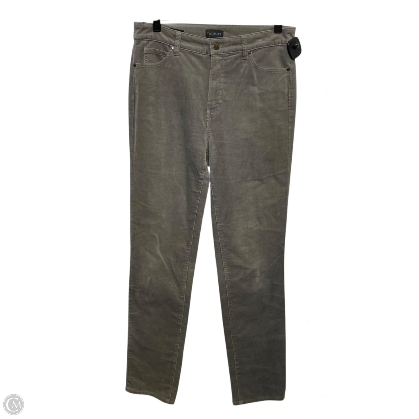 Pants Corduroy By Talbots In Grey, Size: 4