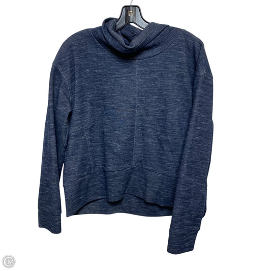 Top Long Sleeve By Talbots In Blue, Size: M