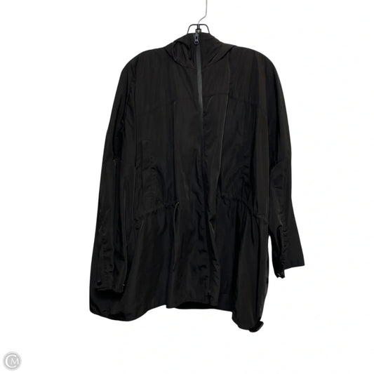 Jacket Windbreaker By Zara In Black, Size: L