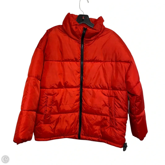 Jacket Puffer & Quilted By Bp In Red, Size: S