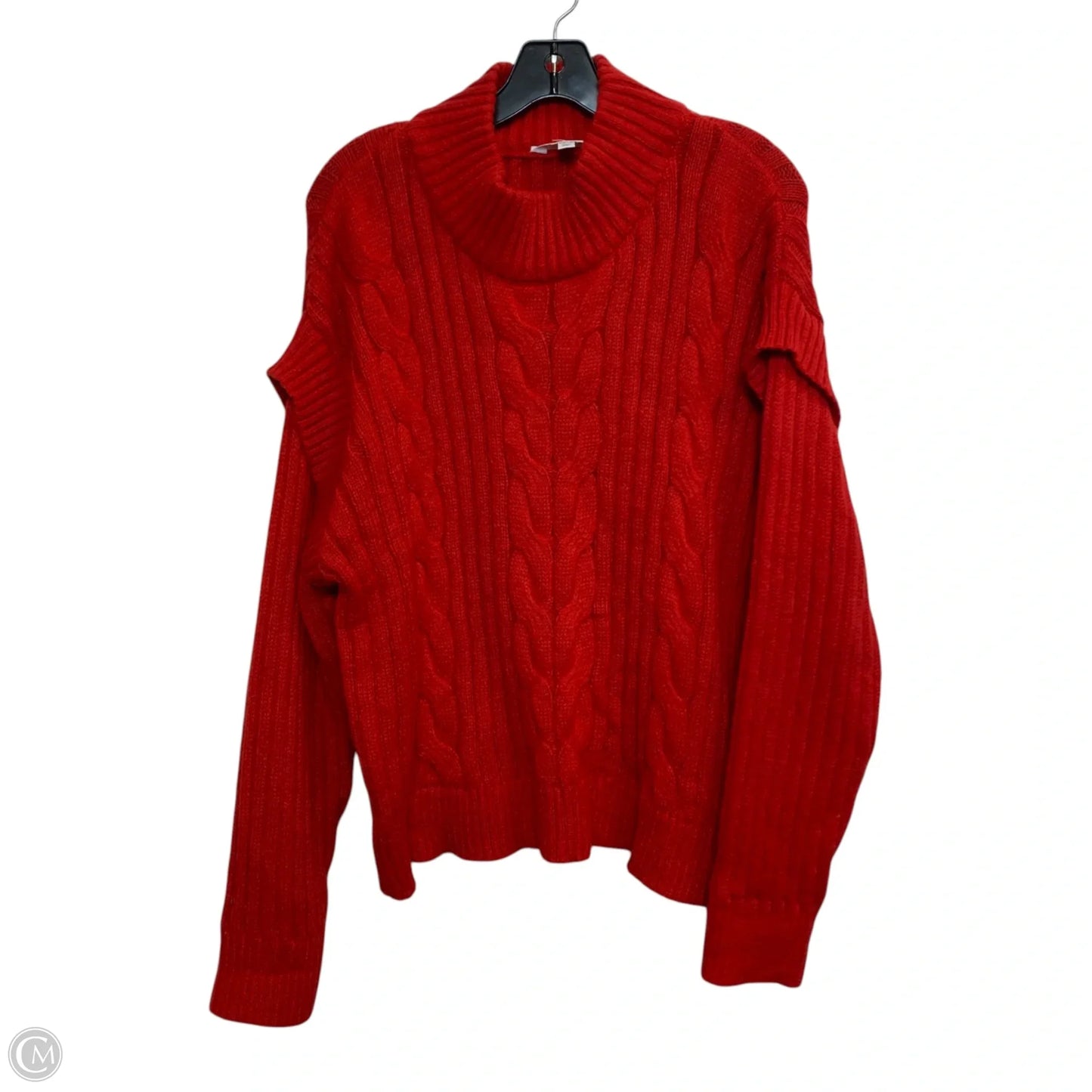 Sweater By Time And Tru In Red, Size: L