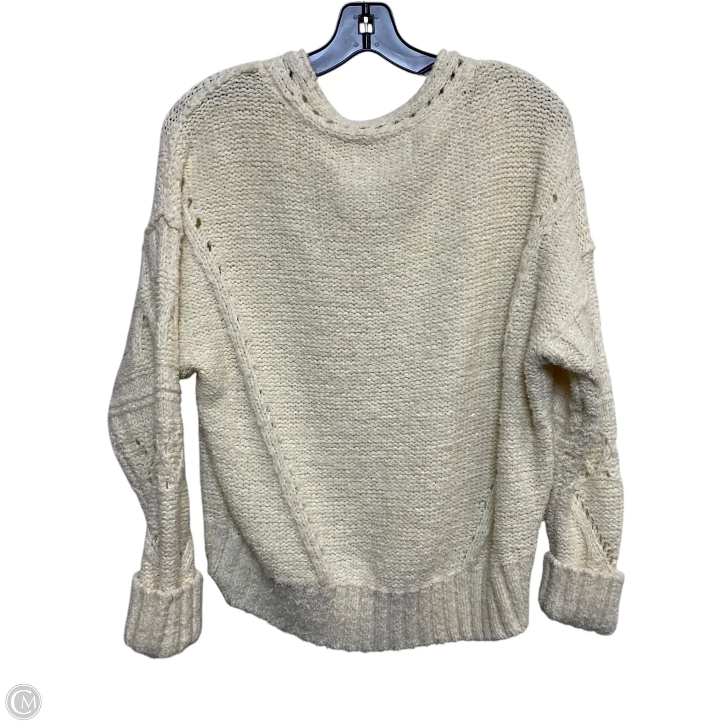 Sweater By Pilcro In Cream, Size: Xs