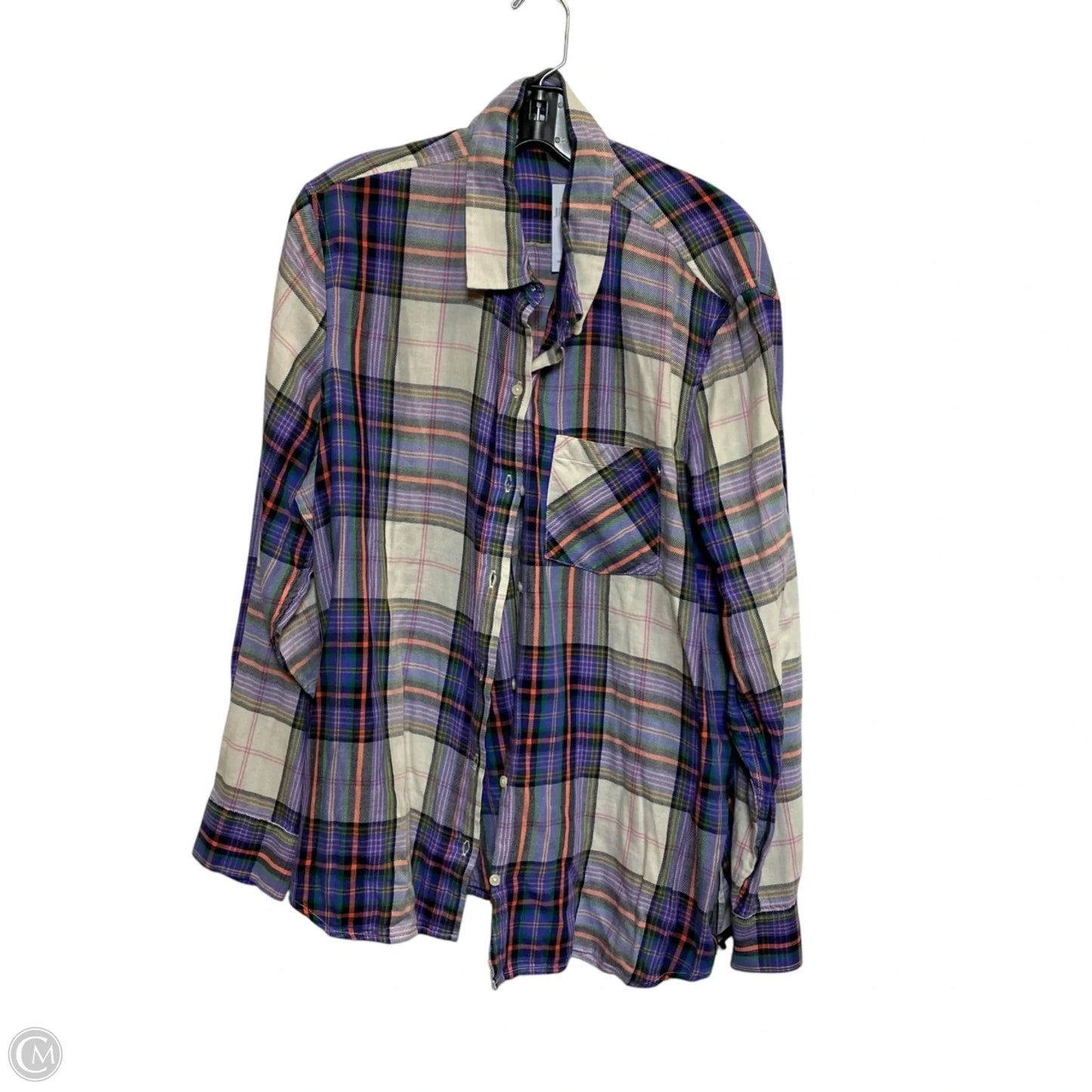 Top Long Sleeve By Gap In Multi-colored, Size: Xxl