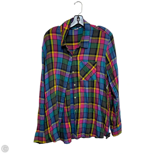 Top Long Sleeve By Gap In Multi-colored, Size: Xxl