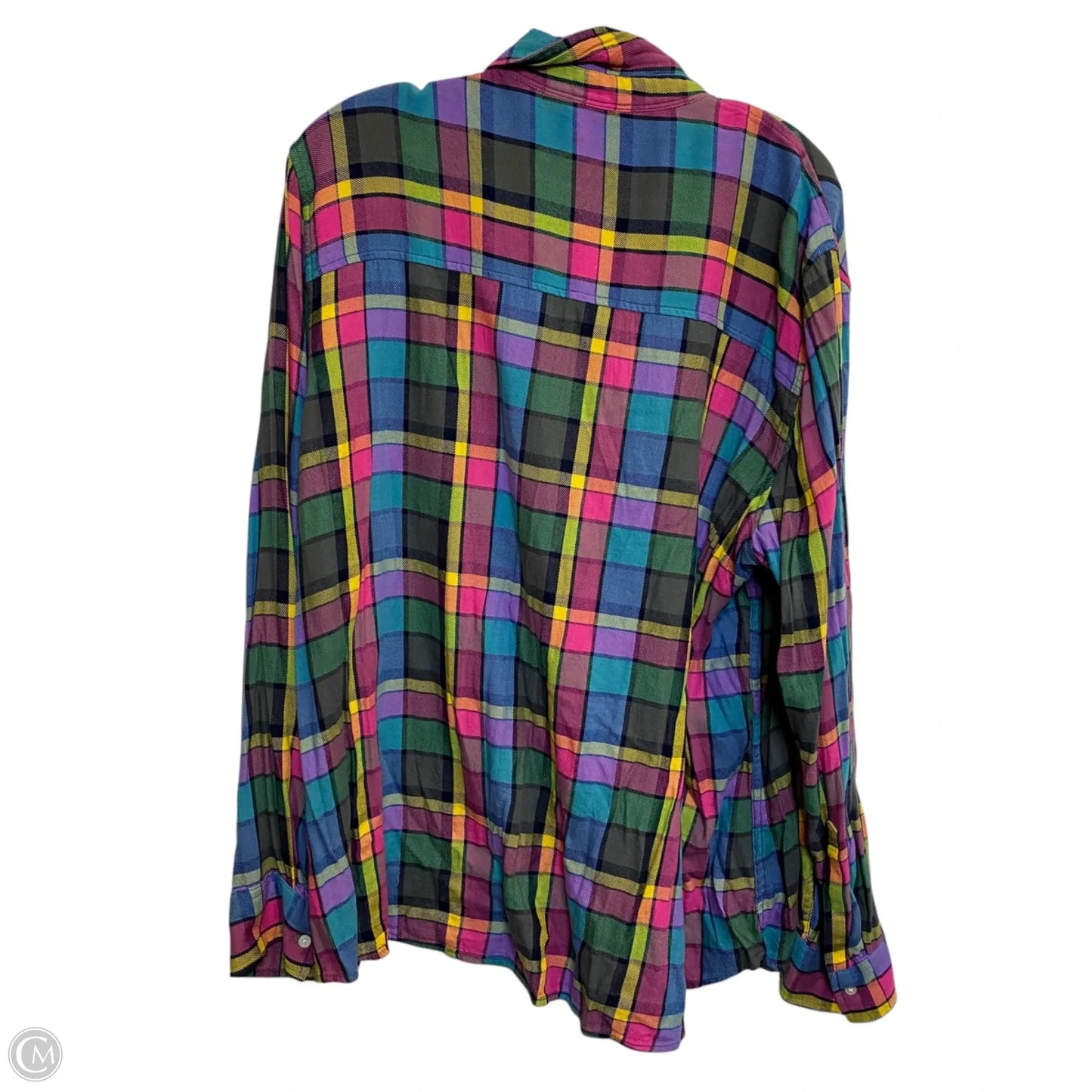 Top Long Sleeve By Gap In Multi-colored, Size: Xxl