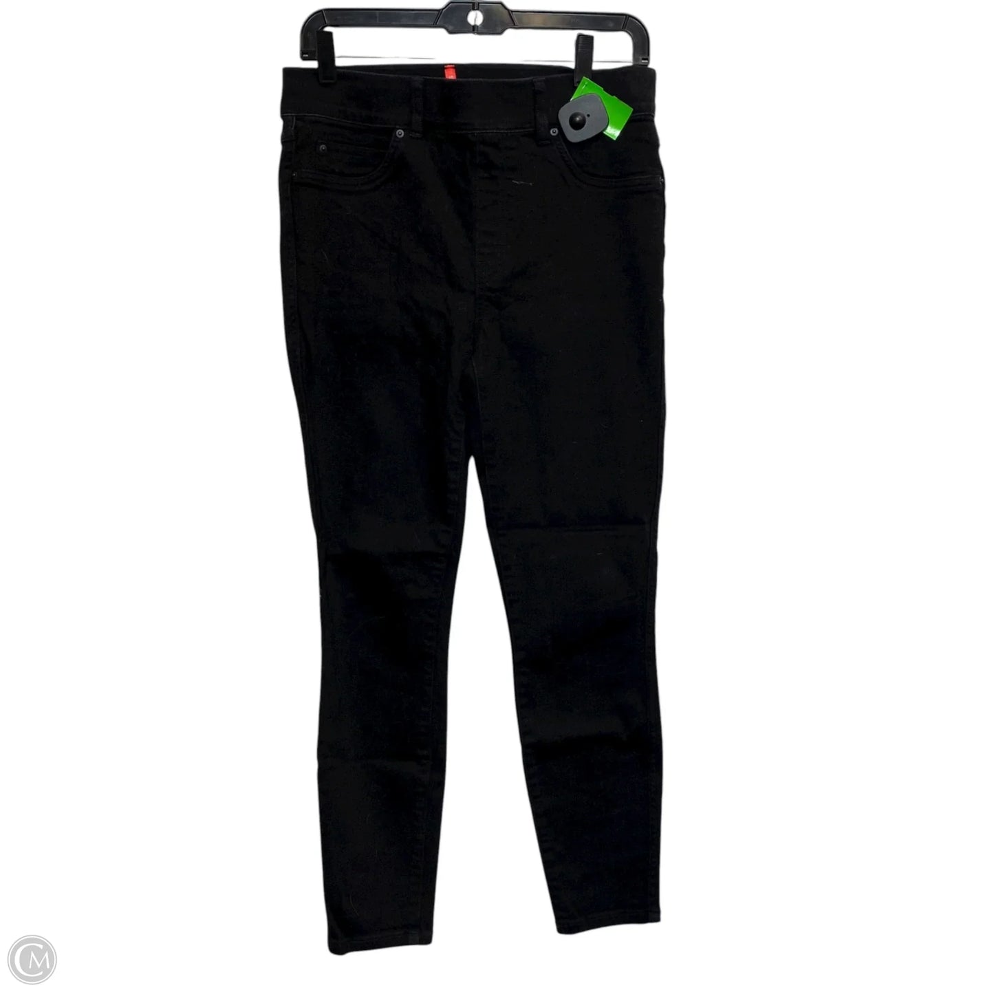 Jeans Jeggings By Spanx In Black Denim, Size: M