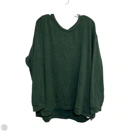 Sweatshirt Crewneck By Orvis In Green, Size: 2x
