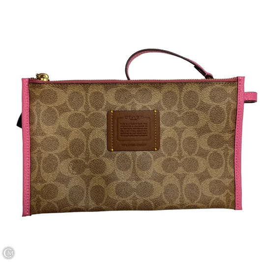 Wristlet Designer By Coach, Size: Large