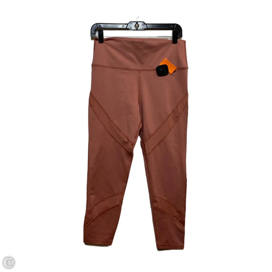 Athletic Leggings By Aerie In Pink, Size: L