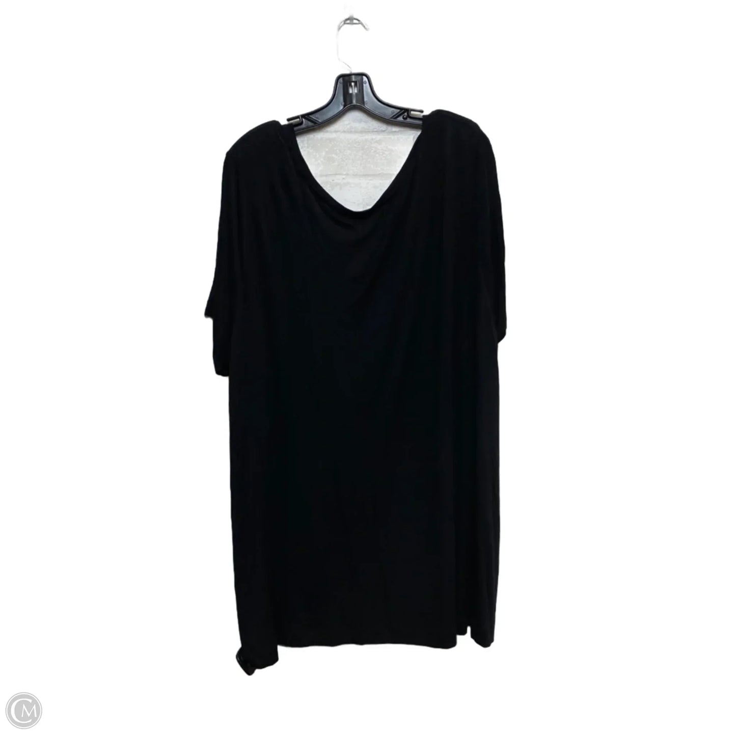 Top Short Sleeve By Old Navy In Black, Size: Xxl