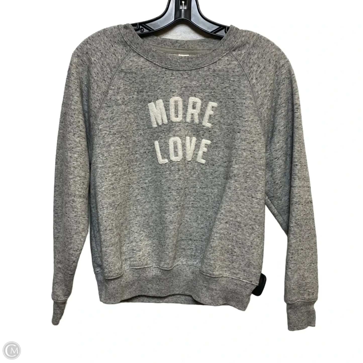 Sweatshirt Crewneck By Old Navy In Grey, Size: Xs