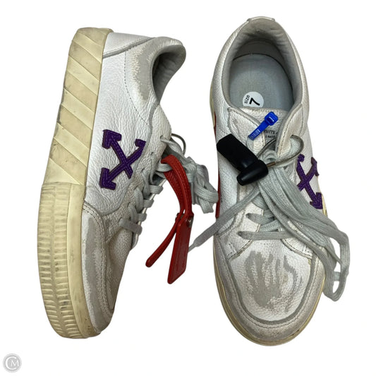 Shoes Luxury Designer By Off-white In White, Size: 7