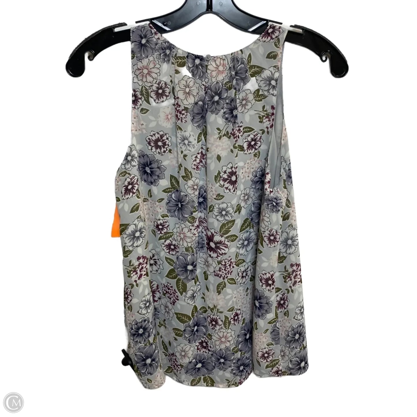 Top Sleeveless By Loft In Grey, Size: Xsp