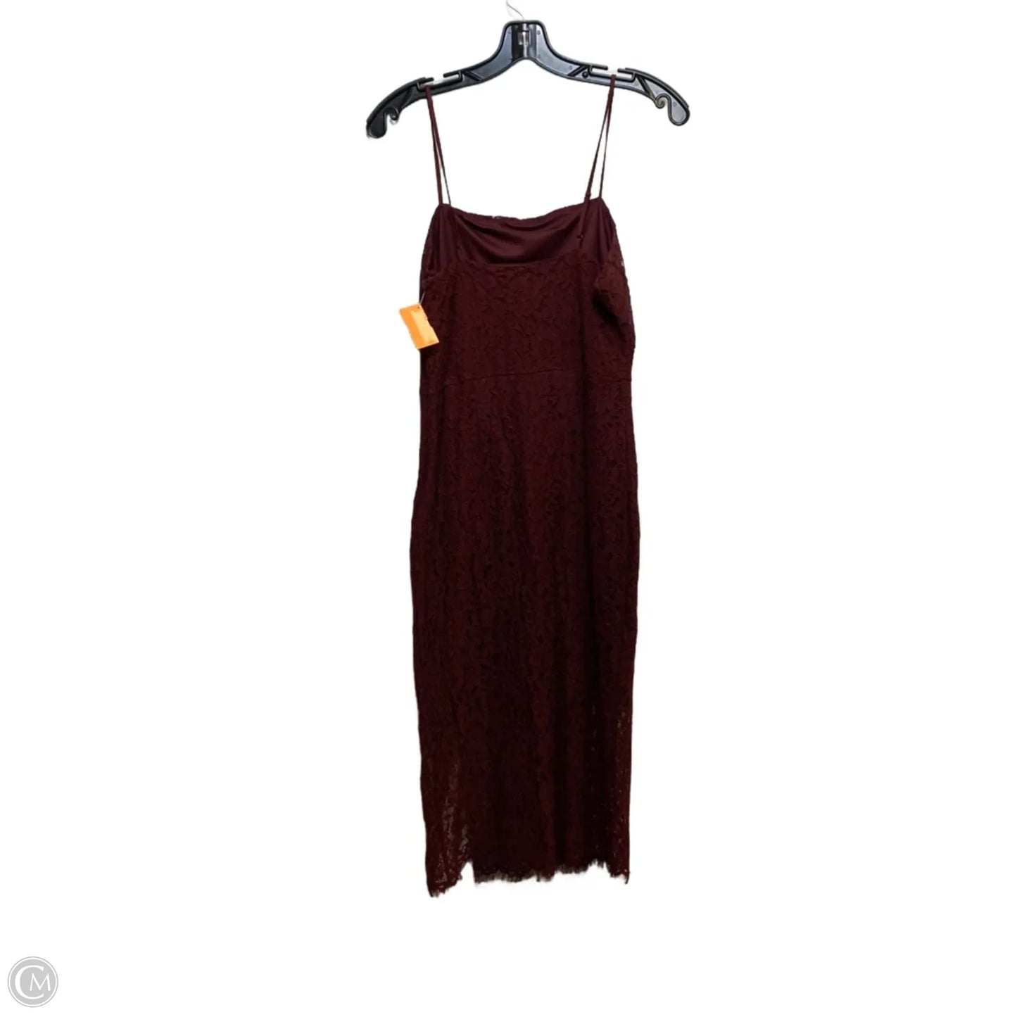 Dress Casual Short By Express In Maroon, Size: S