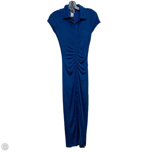 Dress Casual Maxi By Fashion Nova In Blue, Size: S