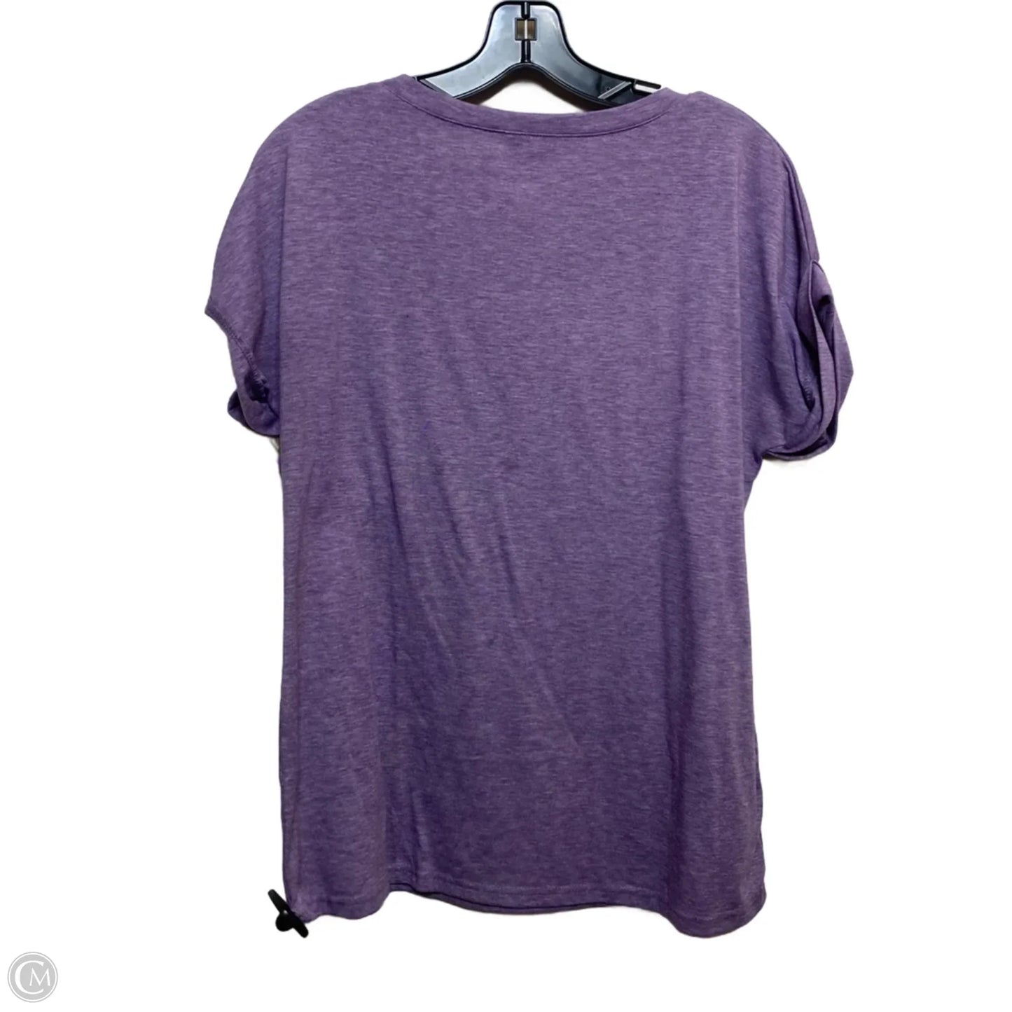 Top Short Sleeve By Clothes Mentor In Purple, Size: M