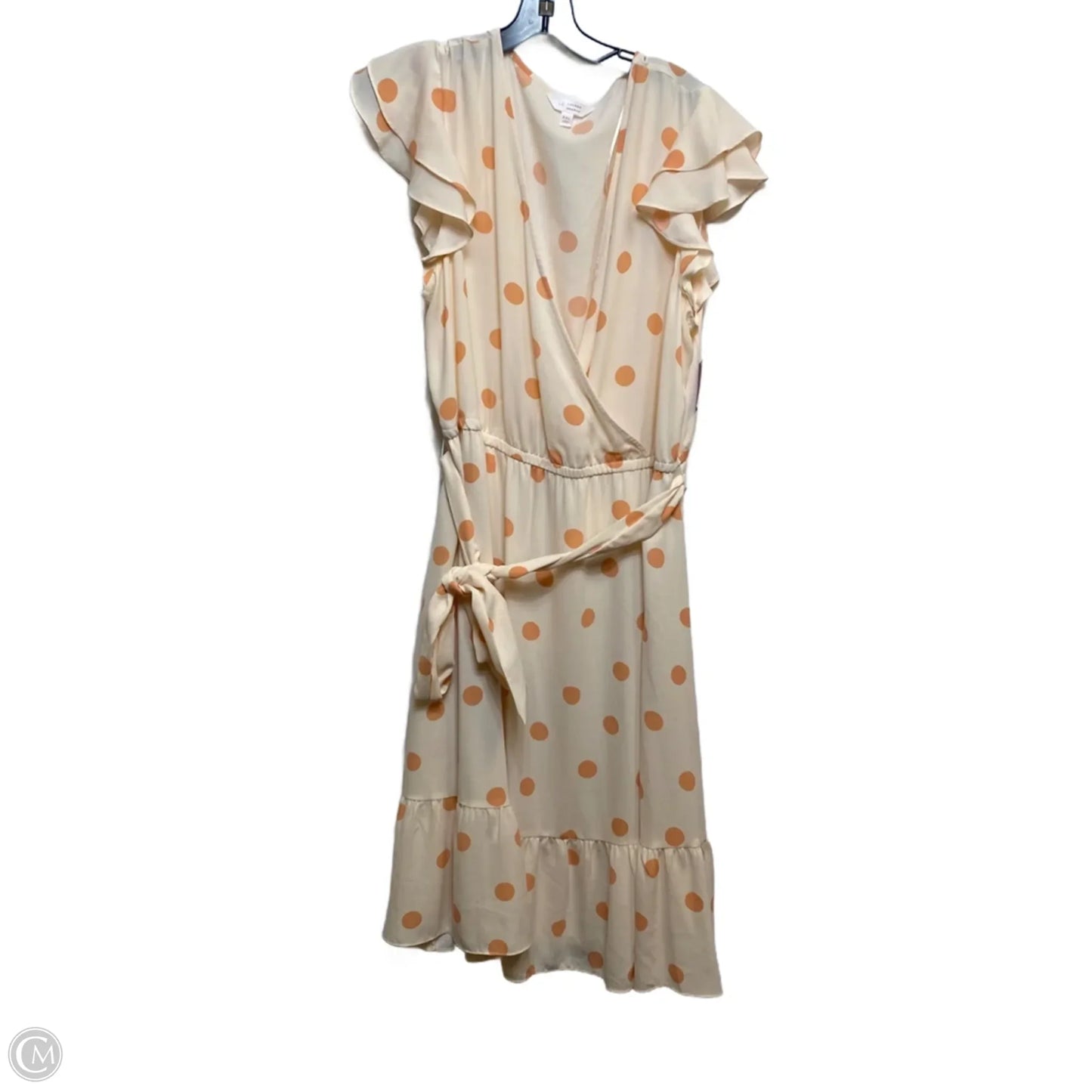 Dress Casual Maxi By Lc Lauren Conrad In Peach, Size: Xxl