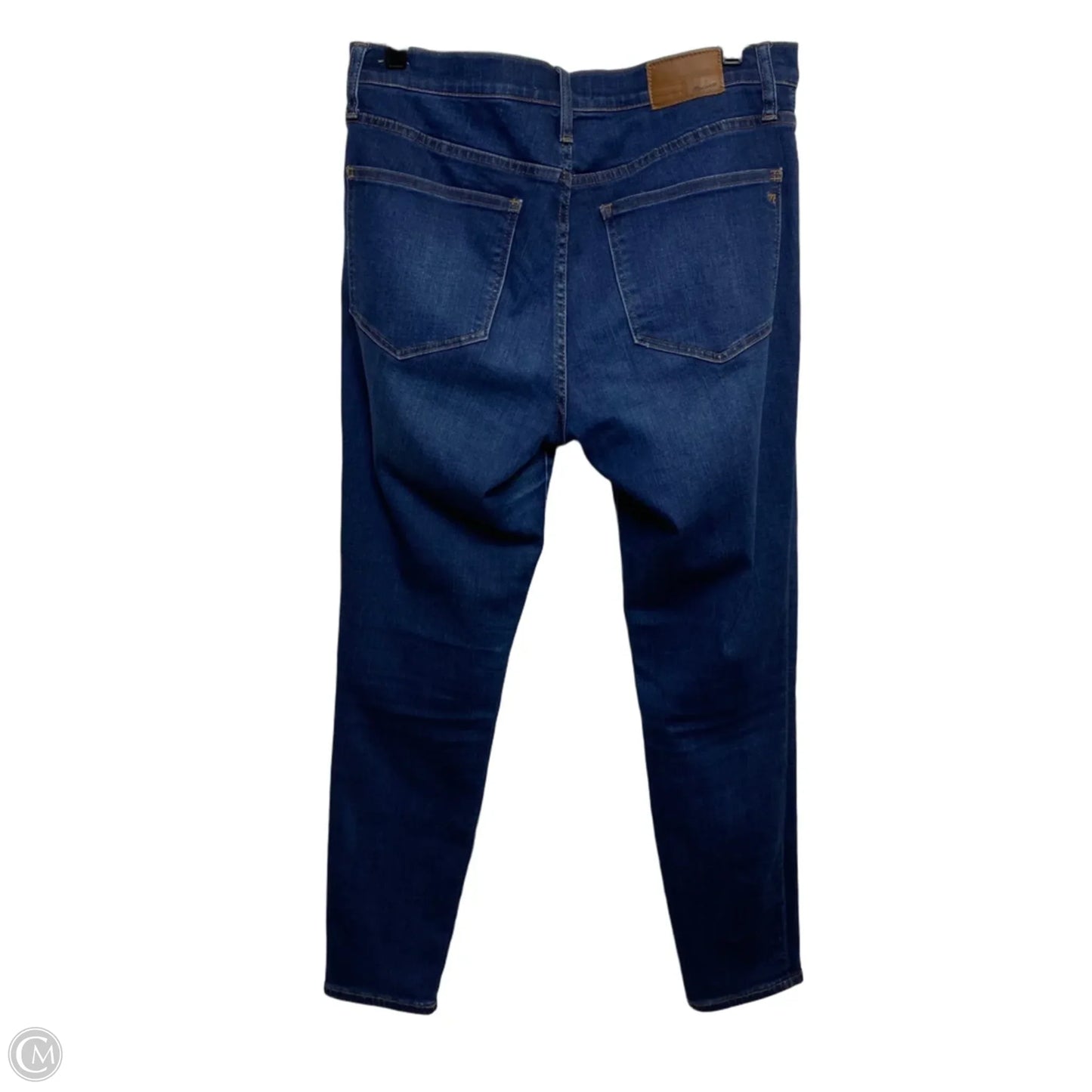 Jeans Skinny By Madewell In Blue Denim, Size: 10