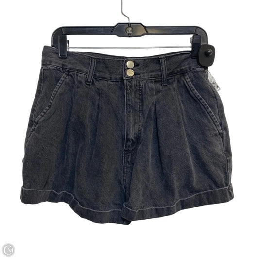 Shorts By Forever 21 In Black Denim, Size: 8