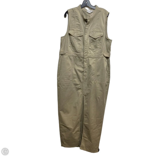 Dress Designer By Good American In Tan, Size: 2x