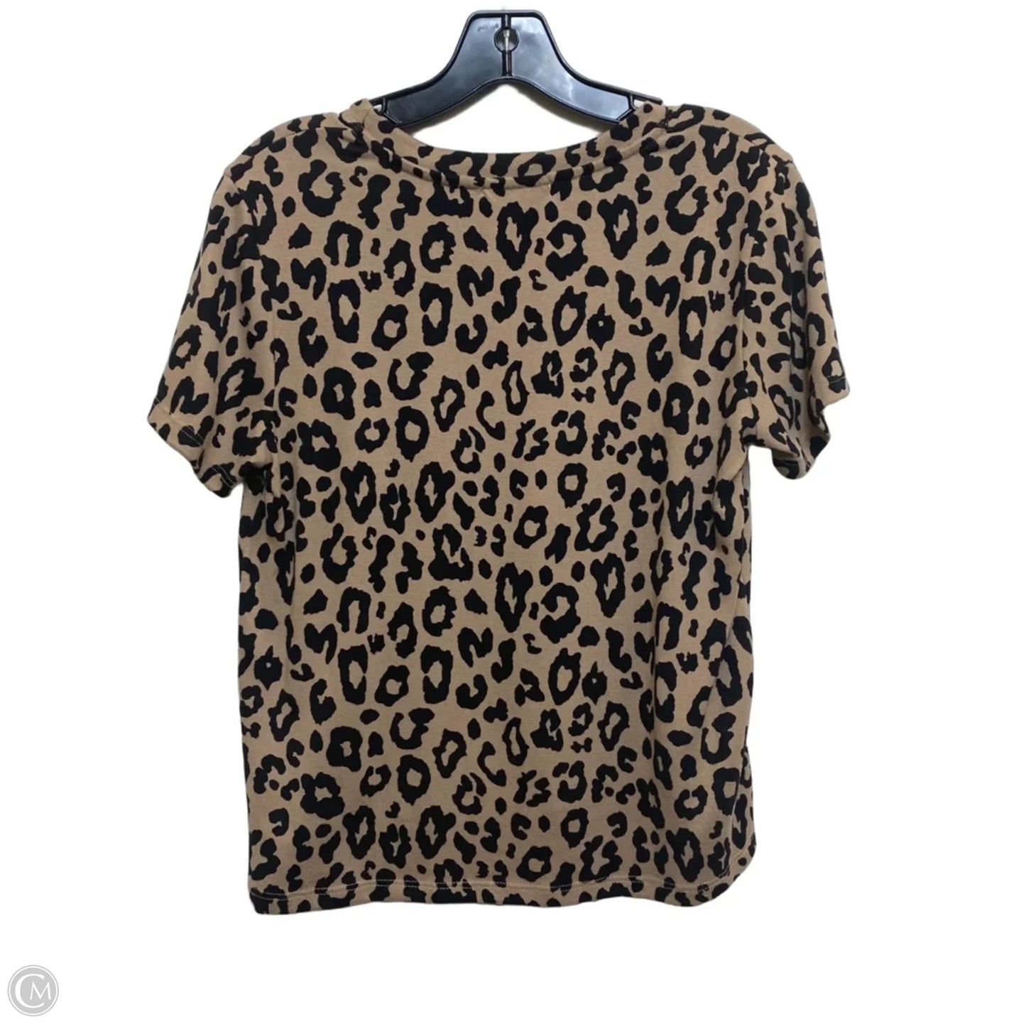 Top Short Sleeve By Gilli In Animal Print, Size: S